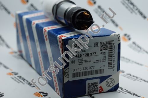 Форсунка Cummins ISL8.9 5307809, 0445120377 Bosch Китай