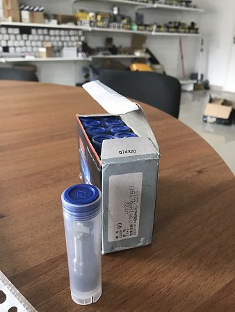 Плунжерная пара U122 маркировка IWJ ТНВД КНР Weifu