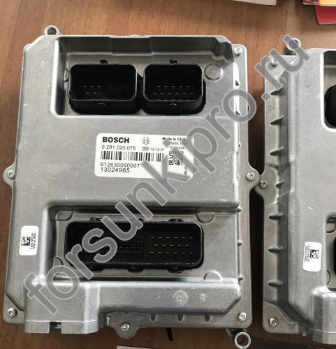 Блок управлением двигателя Shaanxi Евро 3 612630080007, 0281020075