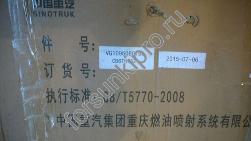 ТНВД Hoka Евро 2 VG1095080190 оригинал