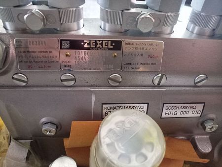 ТНВД ZEXEL 101609-3750 , BOSCH 9400613297, F01G00001C , CUMMINS 4063844