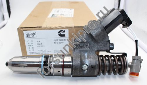 Форсунка Shaanxi E4 с двигателем Cummins ISM/M11, ERF 4061851, 3080429, 52530851