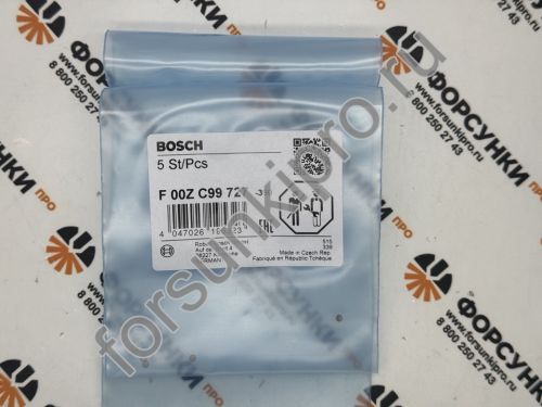 Системы дизельного впрыска F00ZC99727 bosch 
