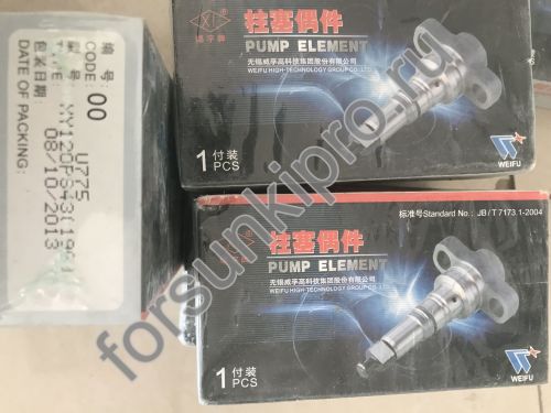 Плунжерная пара MAN 2418455196 Weifu