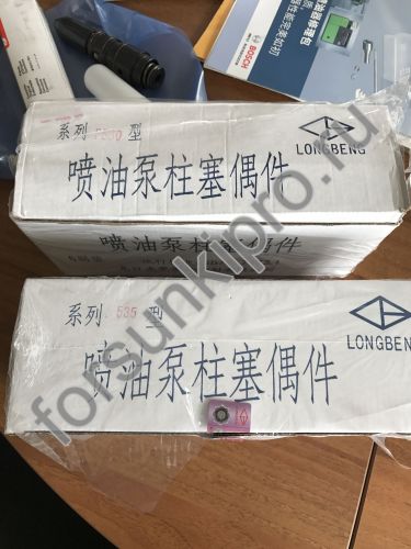 Плунжерная пара P530 Foton, Shaanxi Longbeng  WD615