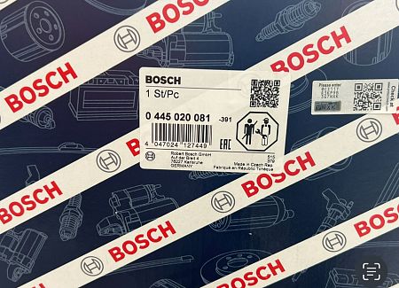 Топливный насос высокого давления KAMAZ/LIEBHERR 0445020089 0445020081 bosch