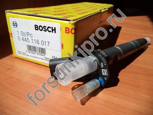 Форсунка AUDI A8 3.3 TDI (двигатель AKF) , Hyundai, Volvo 0445116018, 0445116017, 33800-2F000