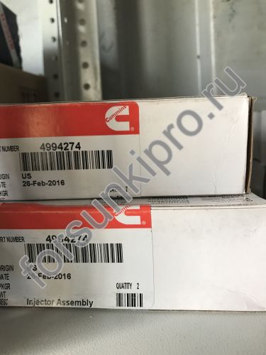 Форсунка 4BT, 6BT (резьба под трубку 14 мм) 4994274, 4994275