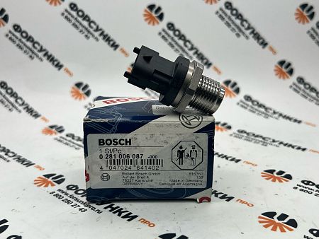 Датчик давления топлива IVECO (504123163) 0281006087 bosch
