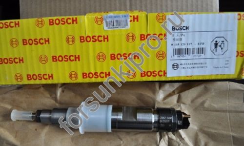 Форсунка FAW J5, J6 CA6DN1 Bosch номер 0445120117, 1112010-73D