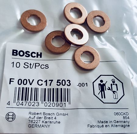 Шайба форсунки (1.5мм) F00VC17503 bosch