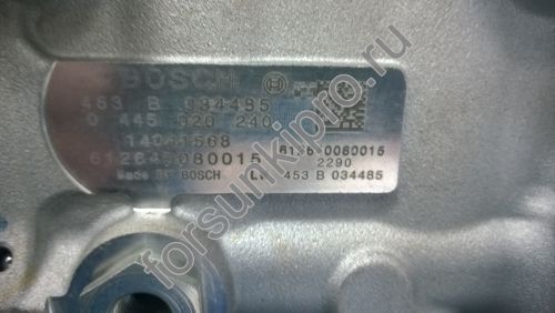 ТНВД ЕВРО-4 WP10/ BOSCH 0445020240/ 612640080015