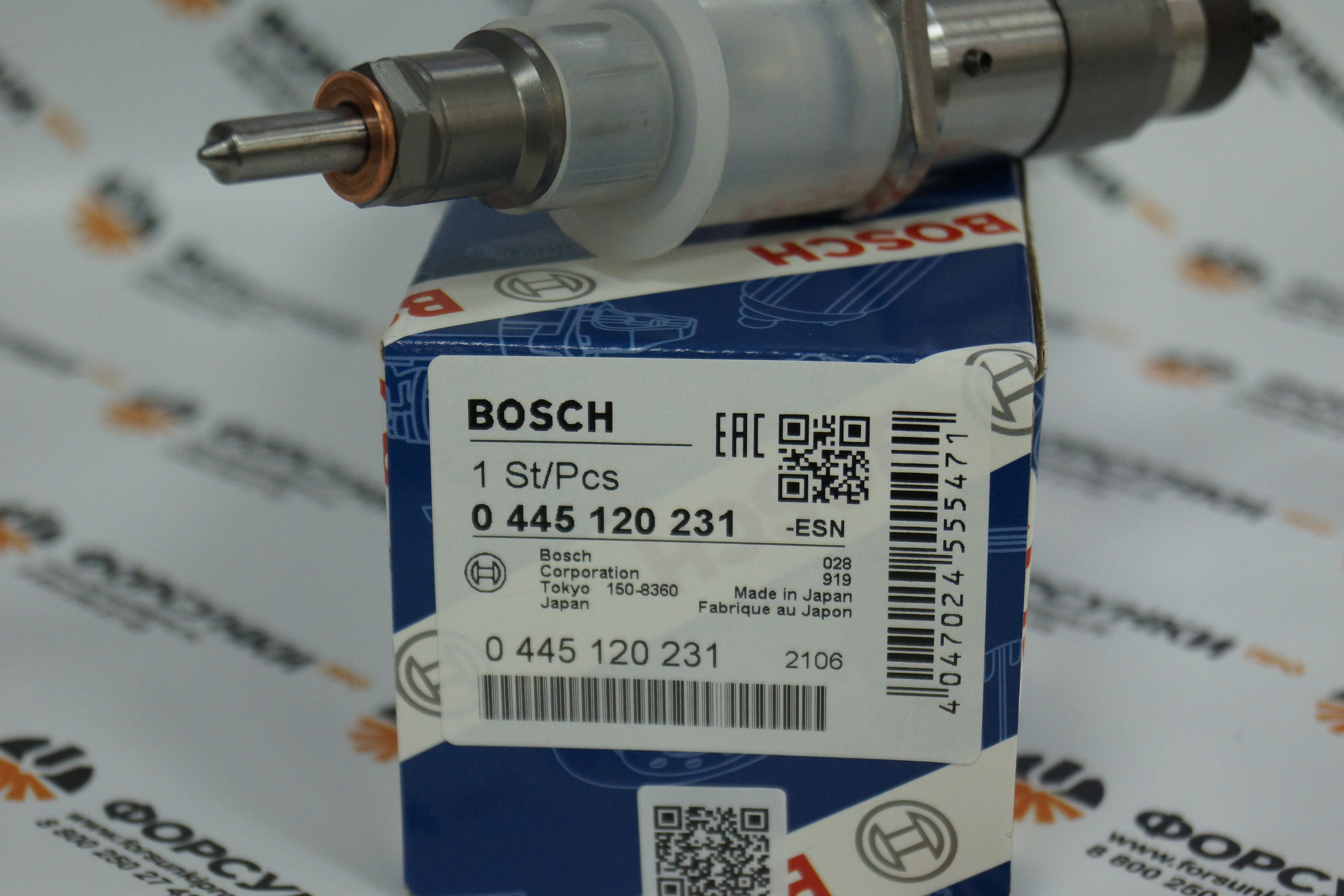 Форсунка 0445120231 Bosch Китай
