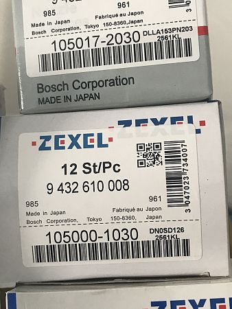 Распылитель Mazda Titan, WG61K, WGT4H, WGFAK, WGL4T NPDNOSD126A, 093400-0500, 095000-1300