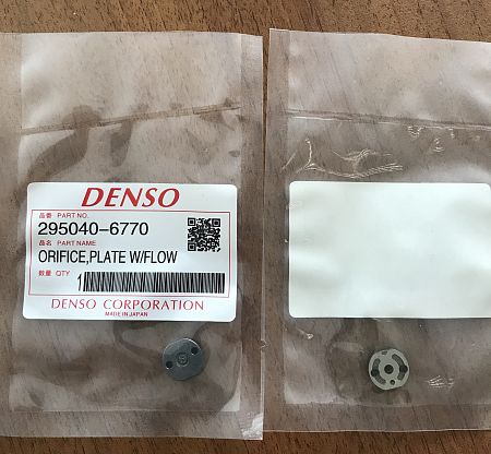 Клапан Denso для форсунок 095000-5342, 095000-5501, 095000-6363, 095000-5502 Жиклер 19 оригинал