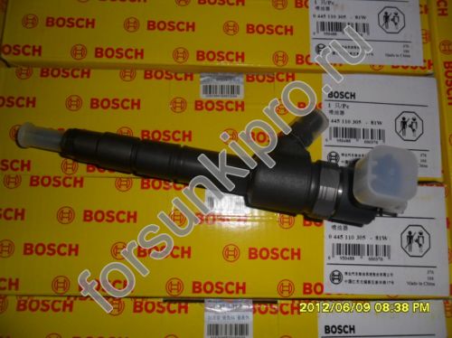 Форсунка JMC Baodian 2.8D. Bosch номер 0445110305