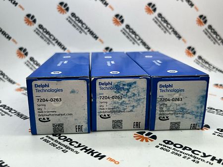 Пружина 7204-0263 delphi