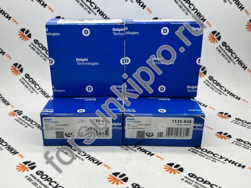 Ремонтный комплект инжектора RENAULT (28232251) (28239294+L381PRD) 7135-646 delphi
