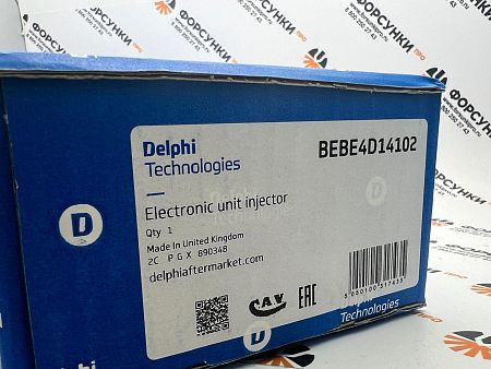 Насос-форсунка VOLVO EUI - E3 (22339883) BEBE4D14102 delphi 