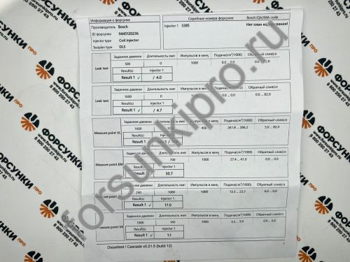 Форсунка 0445120236 Bosch Китай
