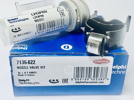 Ремонтный комплект инжектора KIA (R03902D) (28239295+L243PRD) 7135-622 delphi