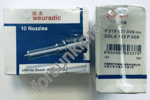 Распылители DSLA-P DSLA153P009 JMC/FOTON/SAW F019123009