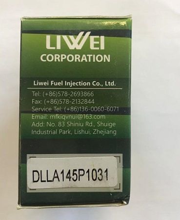 Распылитель форсунки DLLA145P1031 (093400-1031) Liwei (от официального дилера Liwei в России) 