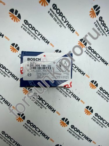 Датчик высокого давления, система CR (Common Rail) 0281006199 