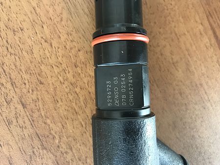 Форсунка Denso G3 02Q 00254 Газель-Валдай ISF3.8е4R154 Евро 4 5296723